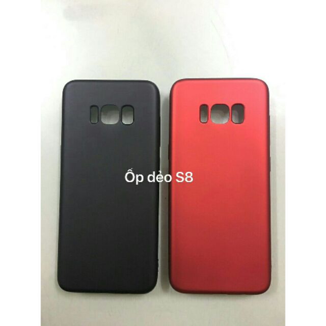Ốp dẻo màu samsung S8/S8 plus
