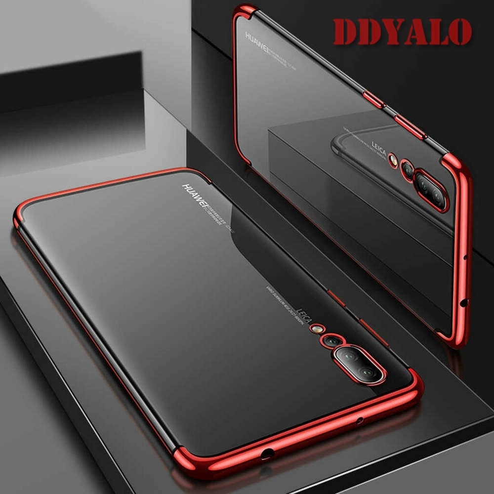 Ốp điện thoại dẻo viền màu thời trang cho Huawei Nova 3 3i 3e 2i 4 4e 2Lite V20 Y6 Pro/Y7/Y7 PRO 2019 P30 P30pro P20pro