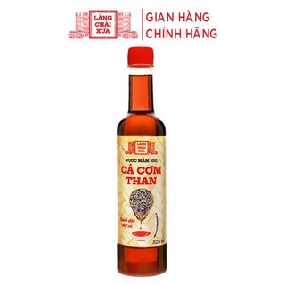 Nước mắm nhỉ cá cơm than 525ml - làng chài xưa