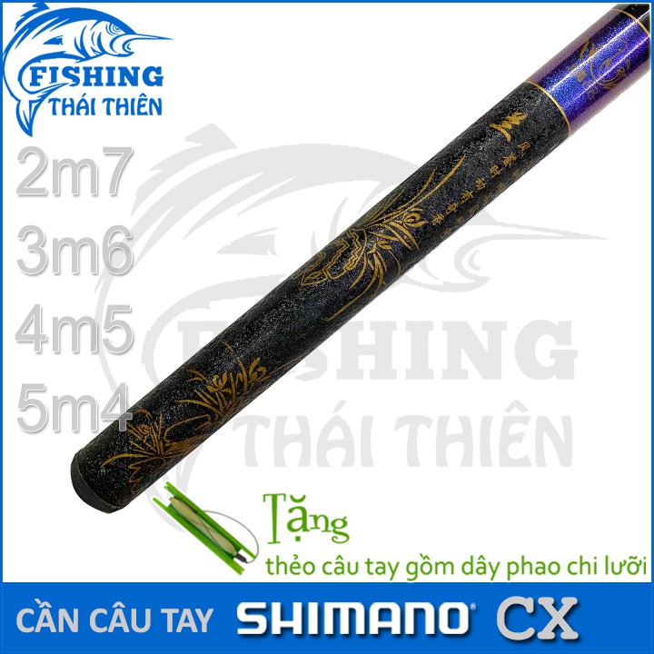 Cần câu tay carbon Shimano CX