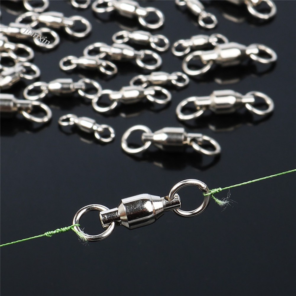 Set 30 Khuyên Nối Câu Cá Bằng Thép Không Gỉ