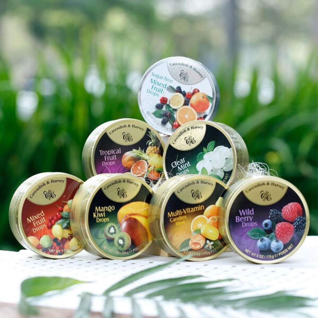 Kẹo Cứng Cavendish & Harvey Đức 175g - 200g