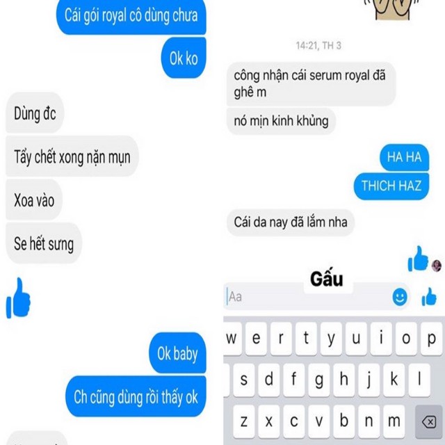 [ CHÍNH HÃNG] Tinh Chất Serum Nhau Thai Cừu Royal Dưỡng Da Giảm Sẹo Mụn Nám Da Thâm Quầng Mắt Tại Nhà Hiệu Quả | BigBuy360 - bigbuy360.vn