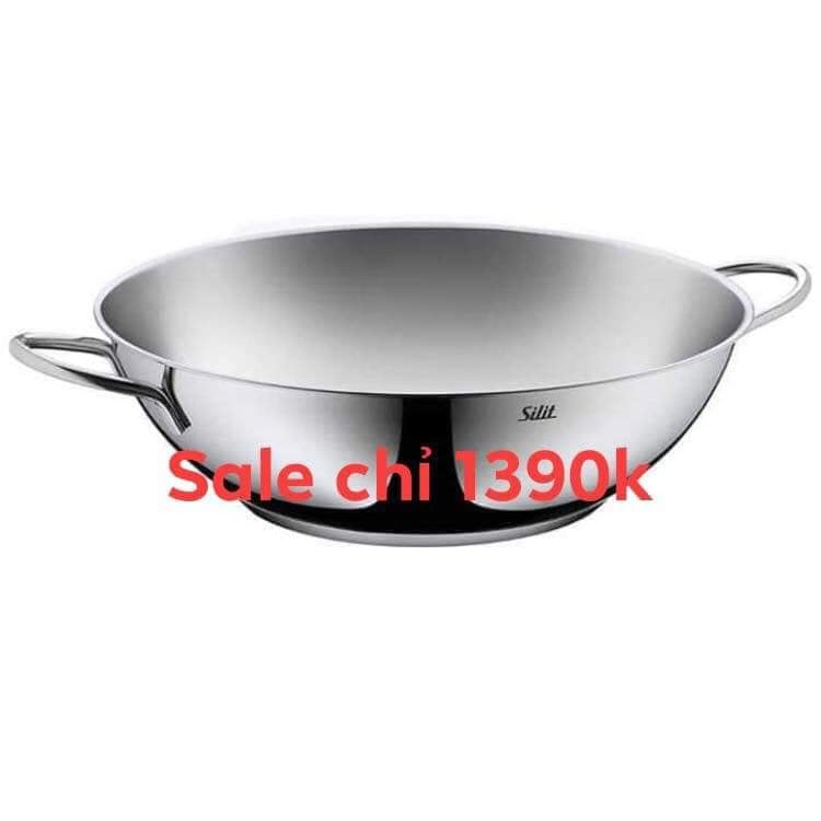 CHẢO XÀO INOX SILIT WOK 32CM