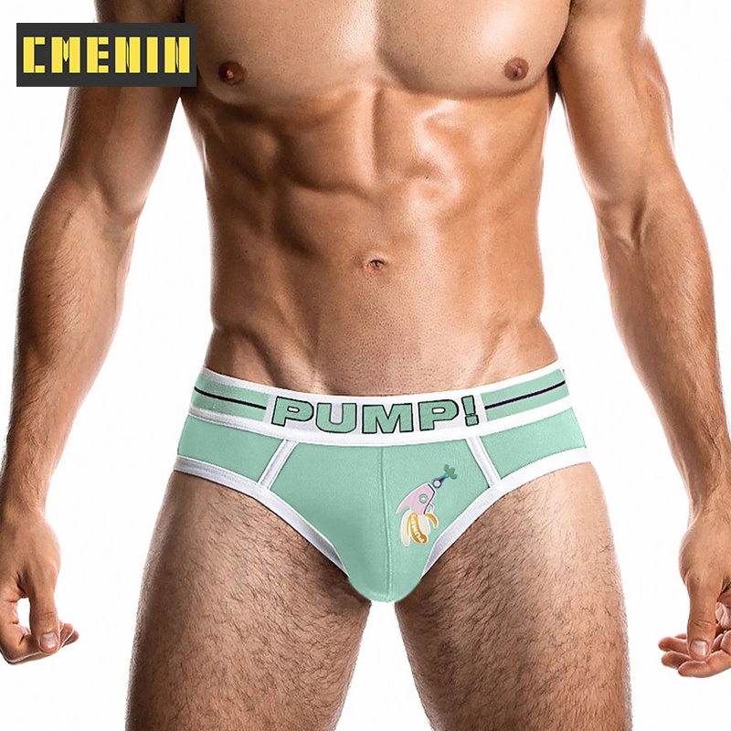 Quần lót nam CMENIN PUMP bằng cotton mềm mại chống trượt quyến rũ PU038