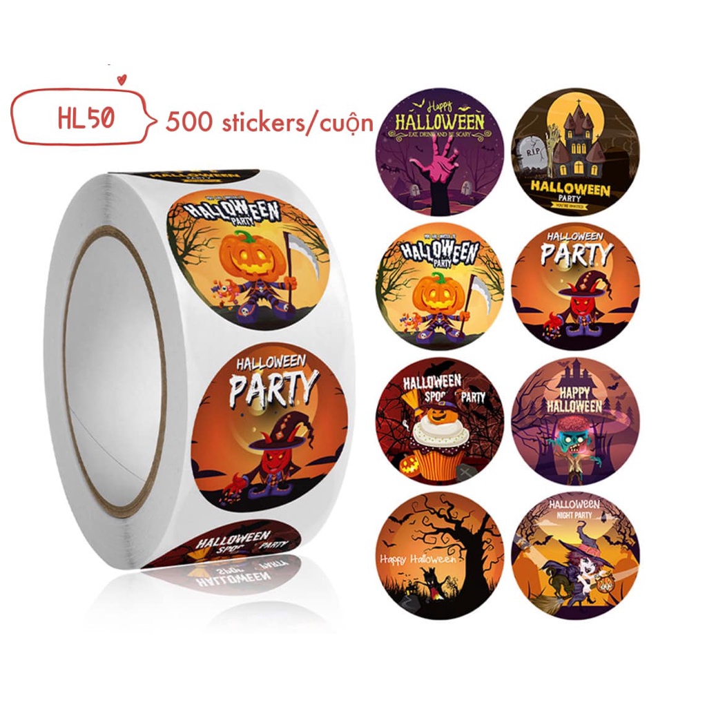 𝗛𝗟𝟱𝟬 - 𝗦𝘁𝗶𝗰𝗸𝗲𝗿 𝗰𝘂𝗼̣̂𝗻 𝗛𝗮𝗹𝗹𝗼𝘄𝗲𝗲𝗻