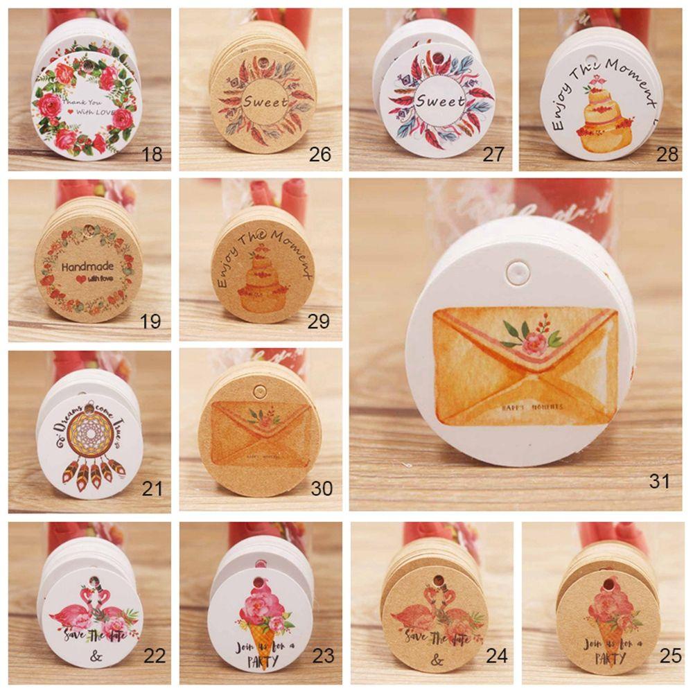 300g Nhãn Giấy Hình Tròn Để Trang Trí Cho Bánh Kẹo Tiện Dụng Và Bền