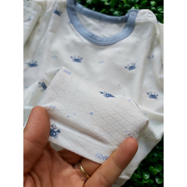 Bộ dài tay cài vai đáp đũng bé trai bé gái Dokma- chất Modal cao cấp siêu mềm mịn