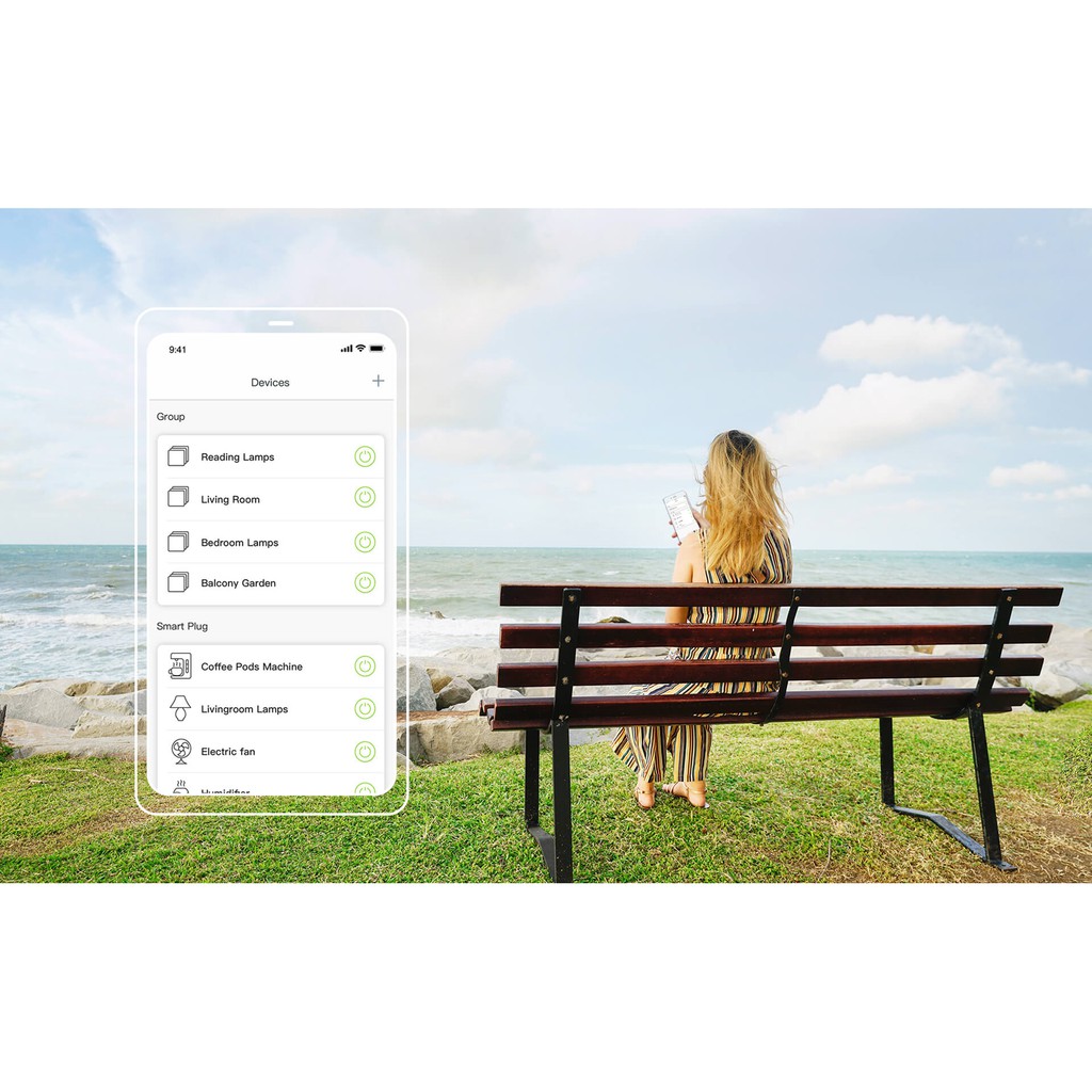(Bảo hành chính hãng 2 năm), Ổ cắm Wifi Thông minh Tenda Beli SP3, thiết kế hiện đại , sang trọng