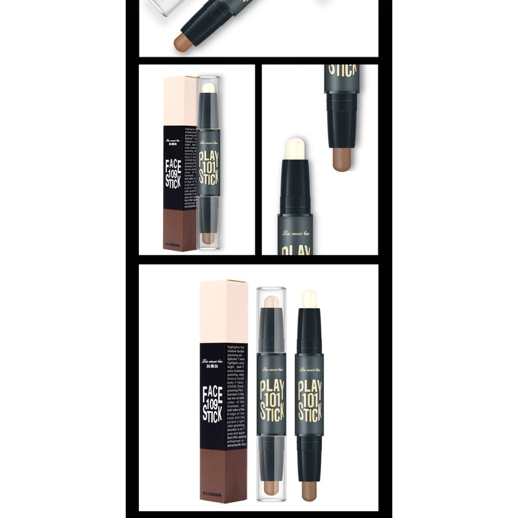 [Hàng mới về] Thỏi phấn bắt sáng LAMEILA thiết kế hai đầu tạo khối trang điểm ba chiều | BigBuy360 - bigbuy360.vn