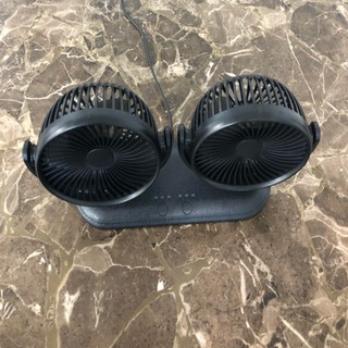 QUẠT MÁY ĐÔI MINI XOAY 360 ĐỘ DC201