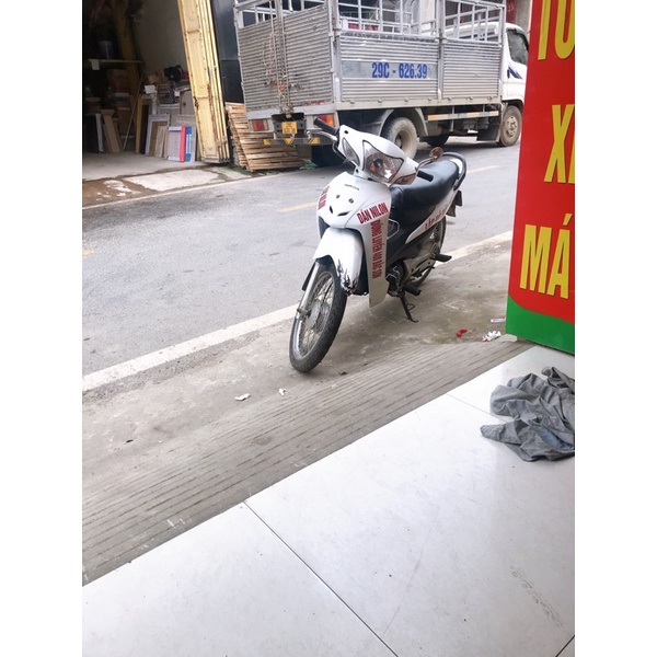 Vỏ lốp caosumina có săm sau wave anpha 100 2.50-17