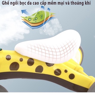 Xe chòi chân cho bé  từ 1-5 tuổi có bàn đạp, bản cao cấp Xizanbaybe
