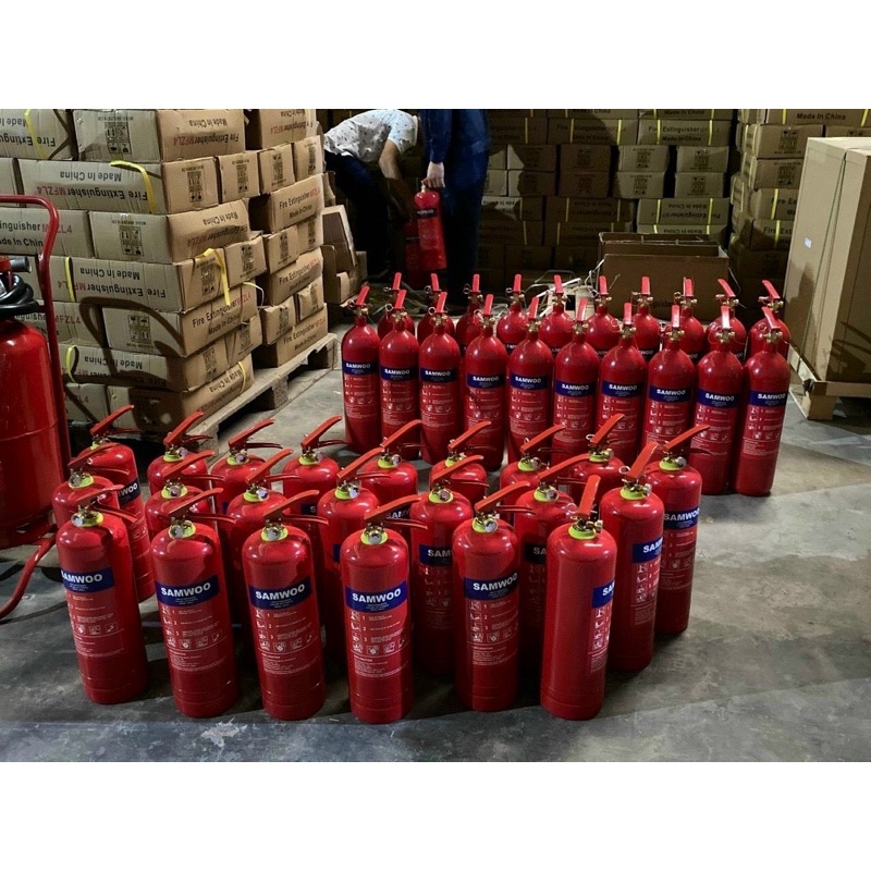Bình chữa cháy bột/ bình cứu hoả SAMWOO MFZ8 - BC 8kg