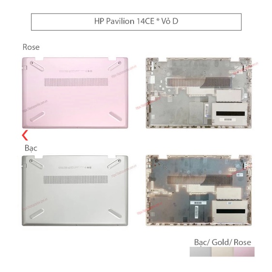 Thay vỏ laptop HP Pavilion 14-CE 14CE HP 14-CS 14CS