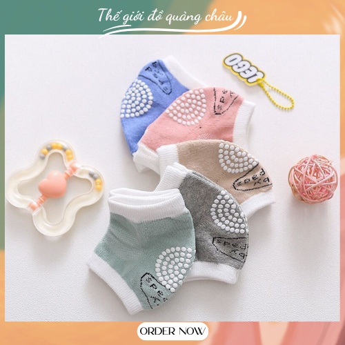 (TB3) Vớ Bảo Vệ Đầu Gối Tập Bò Loại Dày Cho Bé