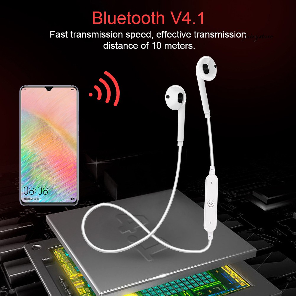 Tai Nghe Nhét Tai Kiểu Dáng Thể Thao Kết Nối Bluetooth