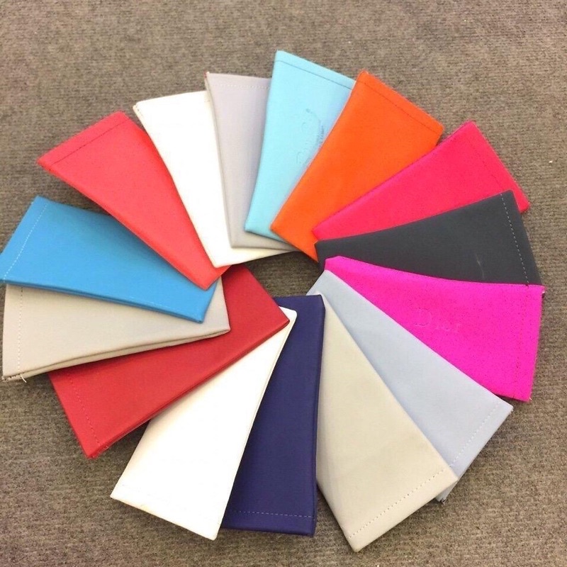 A68 Da đựng mắt kính, bao da đựng điện thoại Giao màu ngẫu nhiên Mắt Kính Việt Thành A68