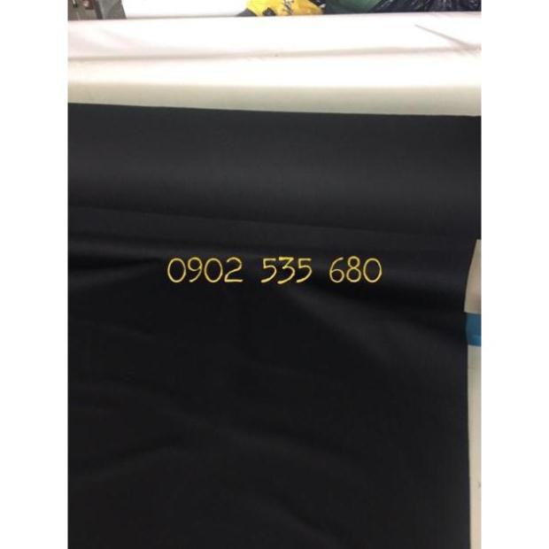 Vải bố canvas màu đen trơn khổ 1m6 | BigBuy360 - bigbuy360.vn