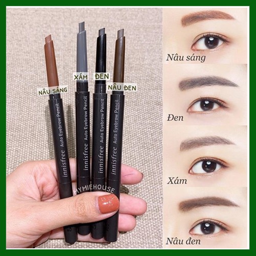 Chì kẻ chân mày innisfree ❤️FREESHIP❤️Chì kẻ mày innisfree auto Eyebrow