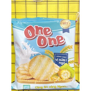 ⚡Hot + Date mới⚡ Bánh Gạo One One Vị Sữa Ngô Bịch 149g