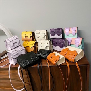 Túi Đeo Chéo Mini Phối Màu Macaron Siêu Đẹp