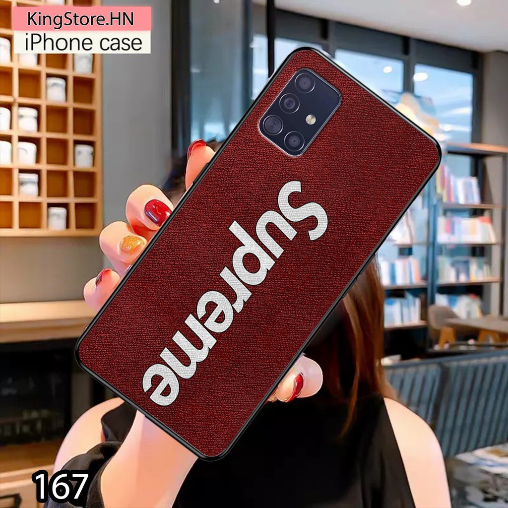 Ốp lưng Samsung A31/A51/A71 in hình Logo  SŬPŘËMĚSiêu đẹp, độc, lạ_KINGSTORE.HN_Ốp SS A31/A51/A71