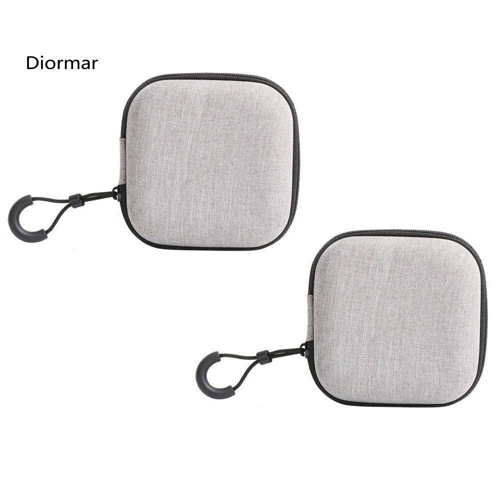 Set 2 Túi Đựng Tai Nghe Không Dây Có Khóa Kéo Tiện Dụng