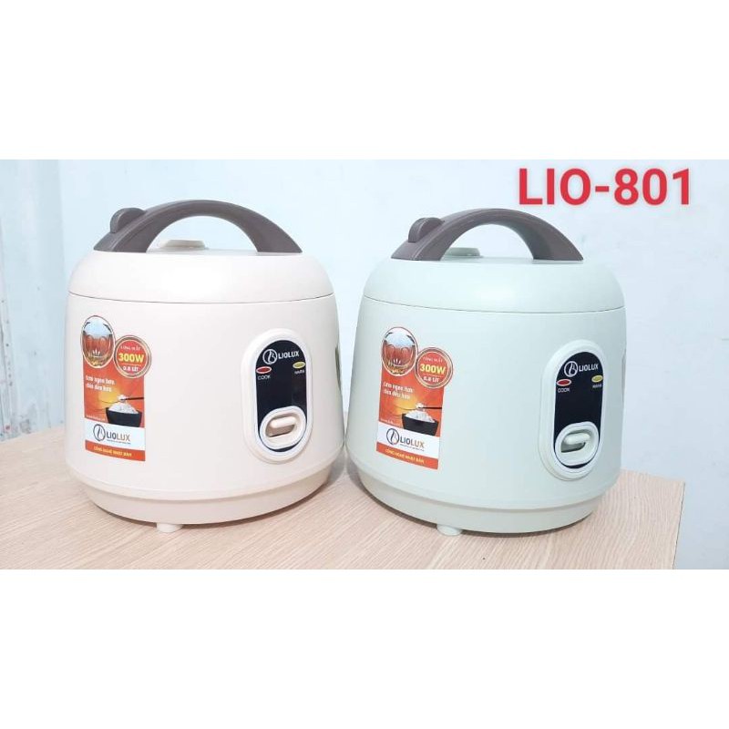 [ Siêu Đẹp ] Nồi Cơm Điện LIOLUX 801, Dung Tích 0,8L - Kiểu Dáng Đẹp, Giữ Nhiệt Trong Thời Gian Dài