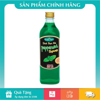 [HÀNG CHÍNH HÃNG] Siro Bạc Hà Golden Farm - Giải Khát