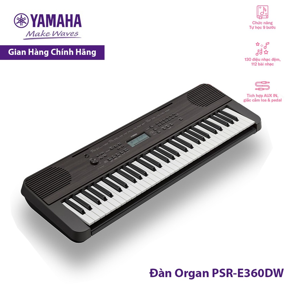 Đàn Organ Điện Tử Phổ Thông Yamaha PSR-E360
