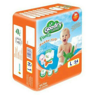2 gói tã quần goodry cực đại m60/ l54/xl48/xxl44
