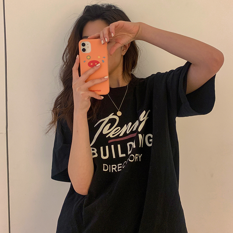 SUXI Áo Thun Cotton Oversize Tay Ngắn Cho Nữ