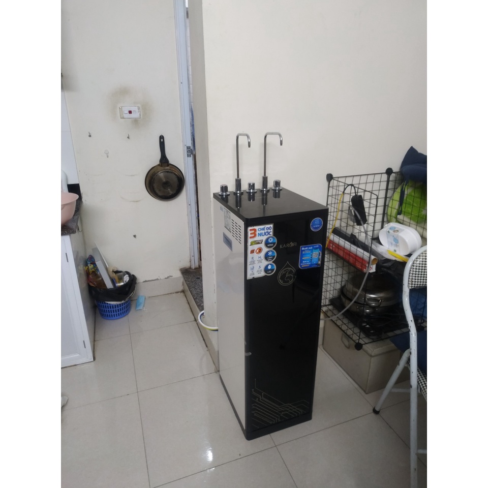 Máy lọc nước ro karofi tích hợp nóng lạnh -11 lõi