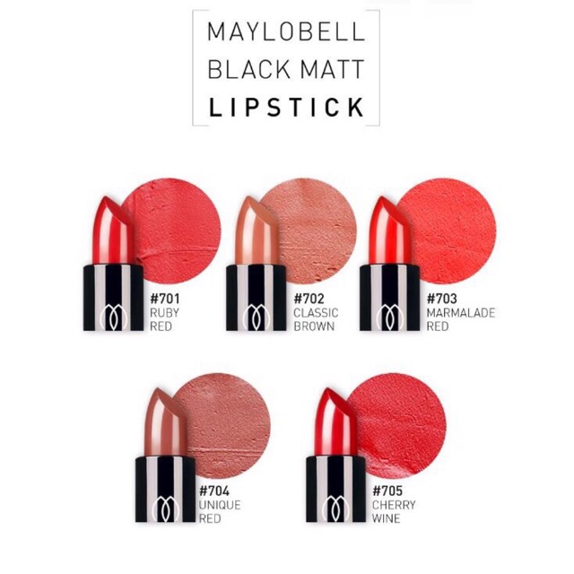 Son môi bền màu cao cấp Maylobell lâu trôi chống thấm nước | BigBuy360 - bigbuy360.vn