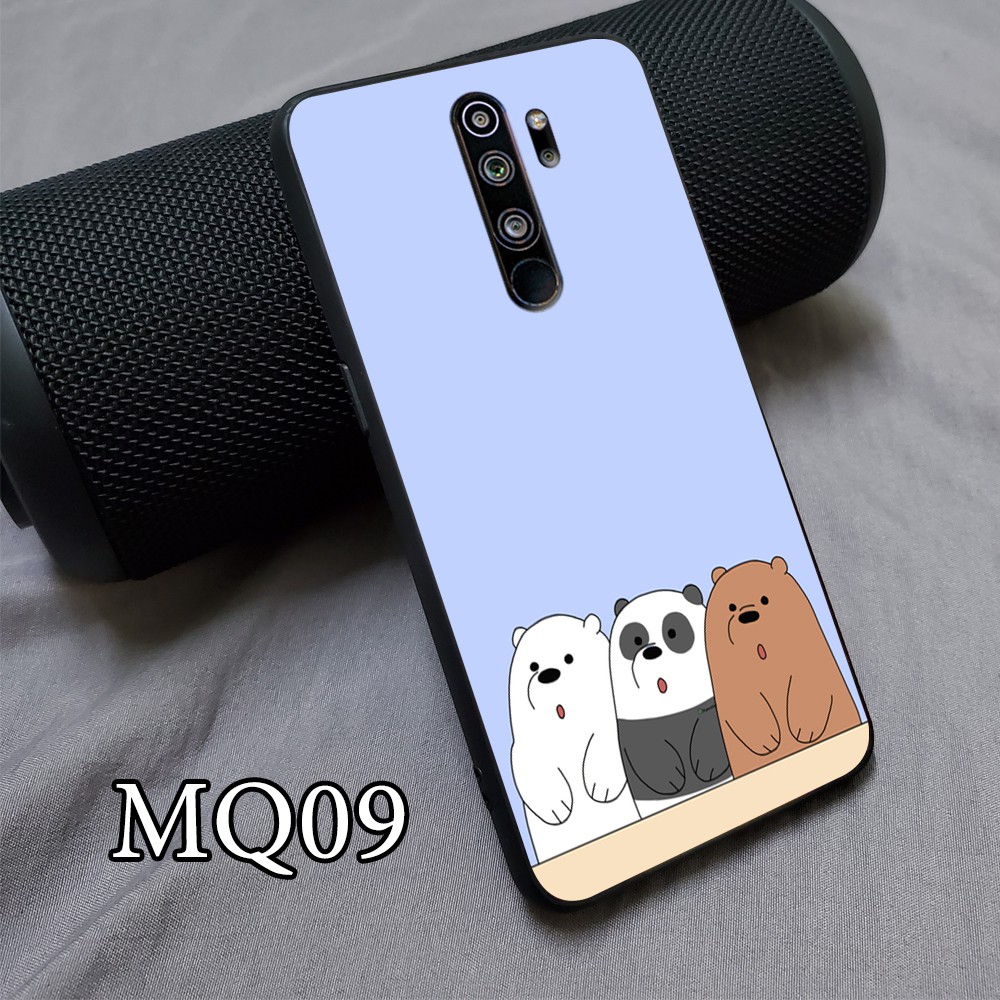 ỐP ĐIỆN THOẠI REDMI NOTE 8 PRO - OPPO A5 2020- OPPO A9 2020 IN HÌNH GẤU TRẮNG MẬP ĐÀNG YÊU GIÁ RẺ