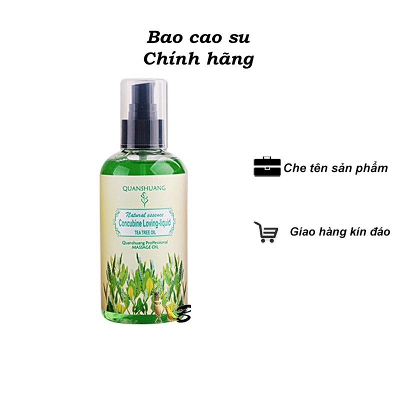 [Shopee mall][ Bán chạy] Dầu massage body hương Trà xanh thơm dịu thiên nhiên trong lành