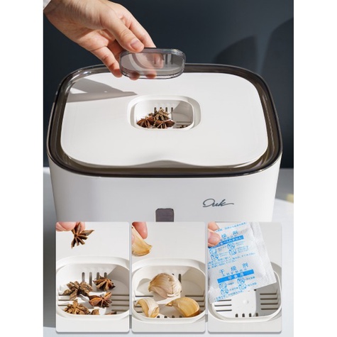 20kg Thùng Đựng Gạo Cao Cấp (Tặng Kèm Thìa đựng Gạo) - Hộp Đựng Gạo Chống Côn Trùng Chống Trượt Tiện Dụng