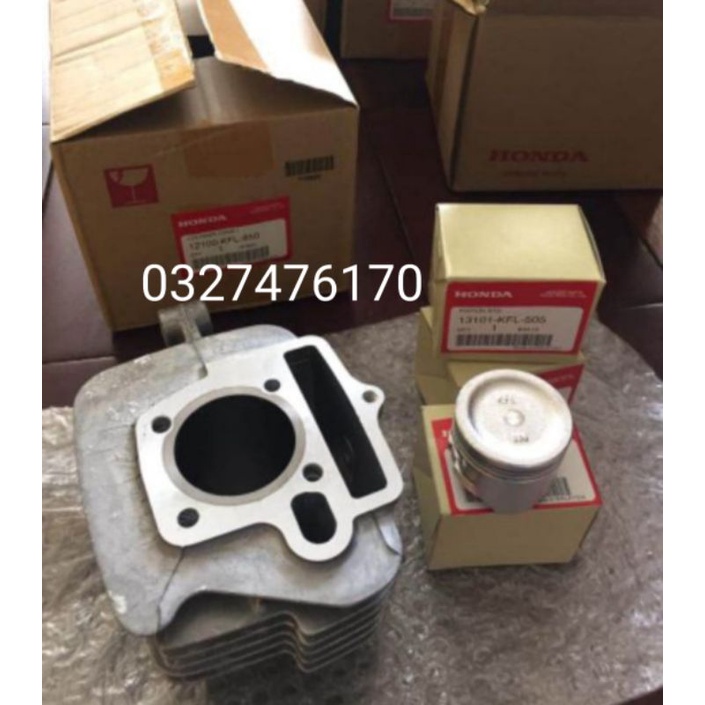 Bộ lòng hơi xilanh xe WAVE Thái 110, FUTURE 1 zin honda