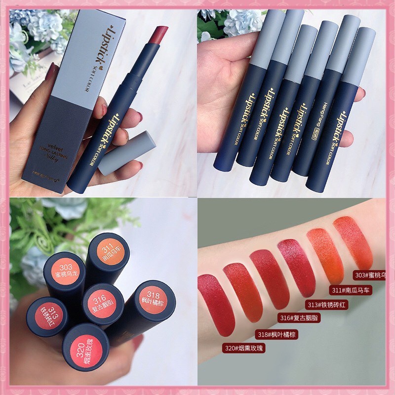 Son Thỏi HengFang Lipstick Hàng Mới ( Có Tách Lẻ 1 Cây )