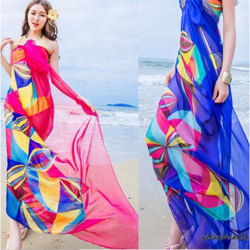 Khăn chiffon choàng ngoài bikini thời trang cho nữ | BigBuy360 - bigbuy360.vn