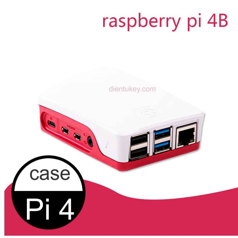 Vỏ Case Raspberry Pi 4 chính hãng Official