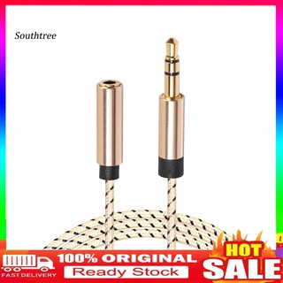 Dây mở rộng cáp âm thanh nối dài giắc cắm 3.5mm 0.5/1/1.8/3/5m tiện dụng chất lượng cao