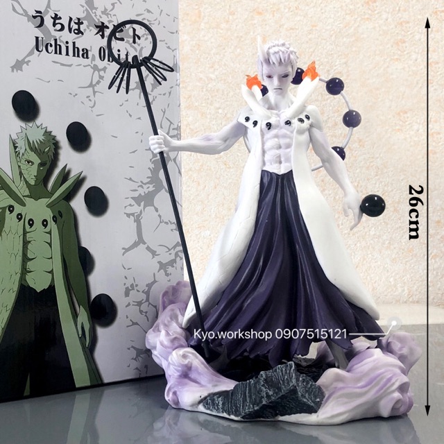 [Mã LIFE0503TOYS1 giảm 10% đơn 150k] Mô hình figure nhân vật Uchiha Obito và Madara trong Naruto