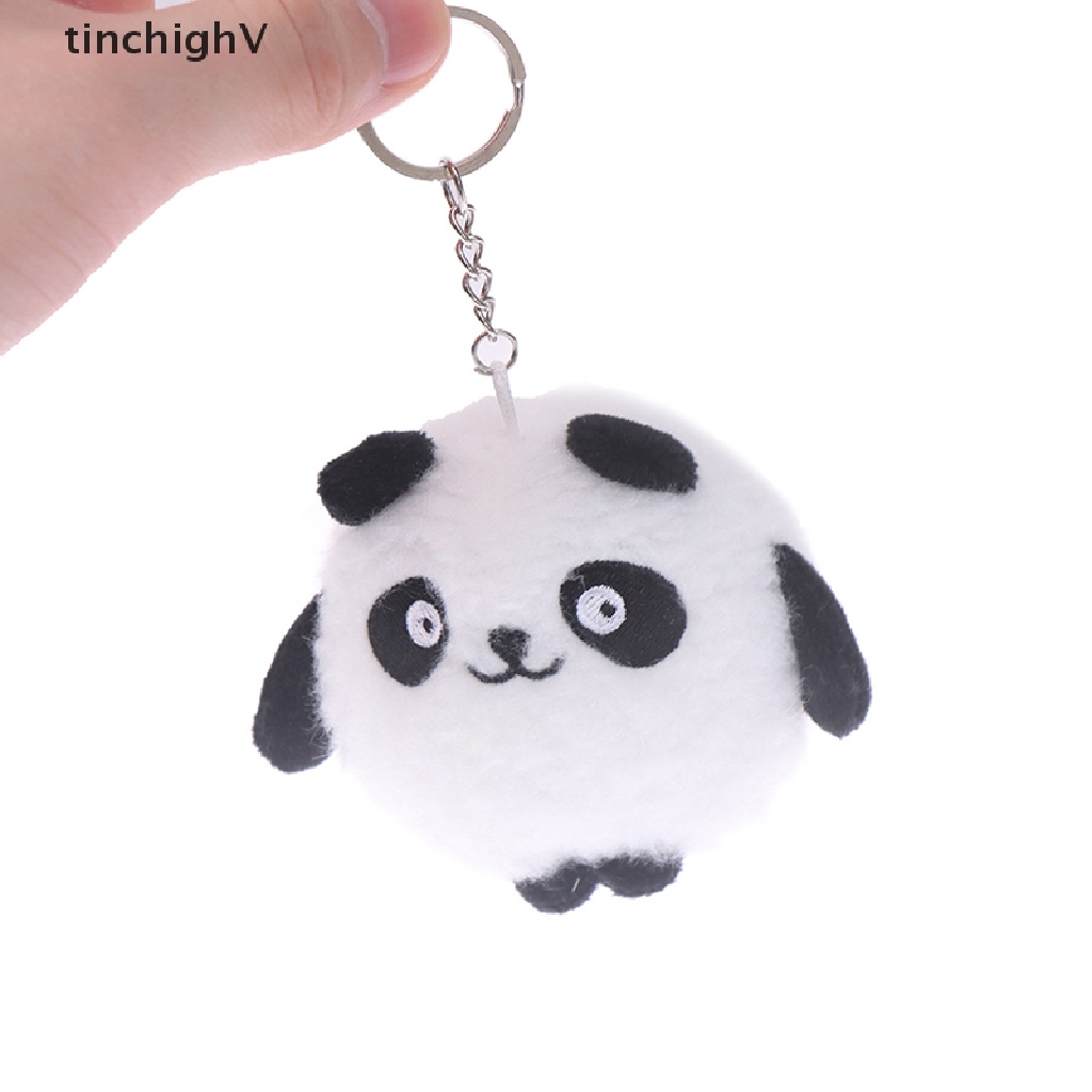 [TinchighV] Móc Khóa Gấu Trúc Nhồi Bông Dễ Thương Dành Cho Cặp Đôi / Túi Xách / Xe Hơi 2022