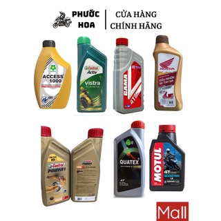 [GIÁ SỈ] DẦU NHỚT XE MÁY CÁC LOẠI CASTROL VISTRA, GAMA, ACCESS, MOTUL, ZIC, QUATEX
