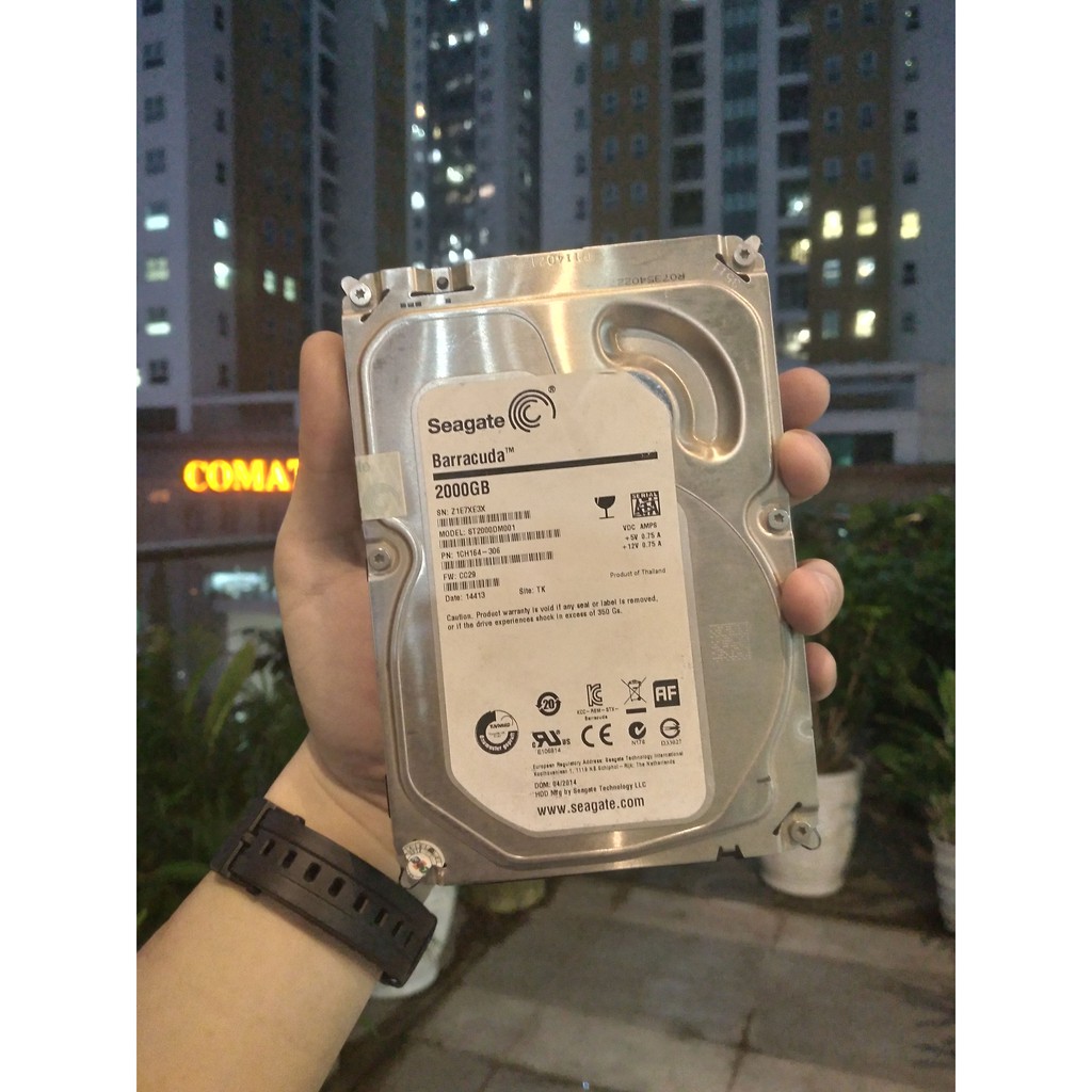 Ổ cứng HDD Seagate Barracuda 2TB 3.5"