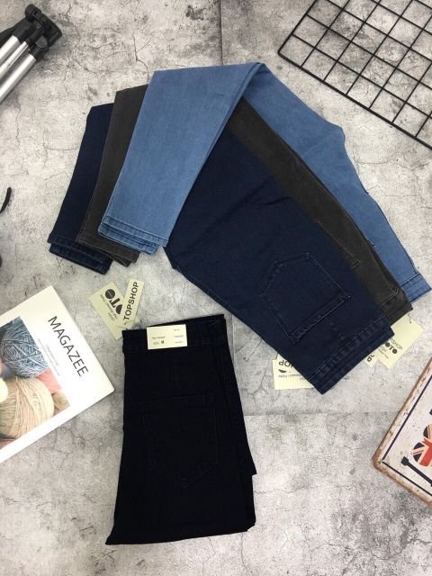 Quần jeans cạp cao (có 4 màu)
