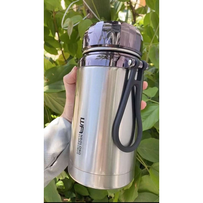 BÌNH GIỮ NHIỆT INOX BAOL CAO CẤP 1.5 LÍT GIỮ NÓNG LẠNH TRÊN 20 GIỜ