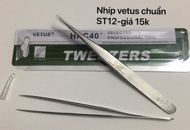 NHÍP VETUS  NHẶT LÔNG YÊN, NỐI MI